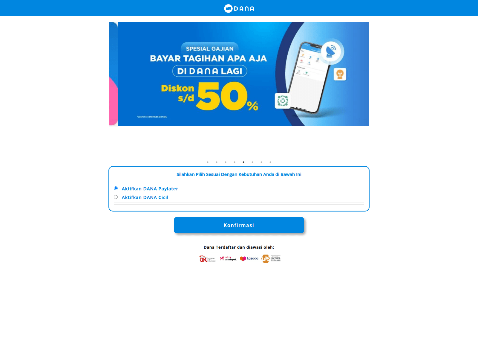 Screenshot of indonesiasnforms.confirenews.com