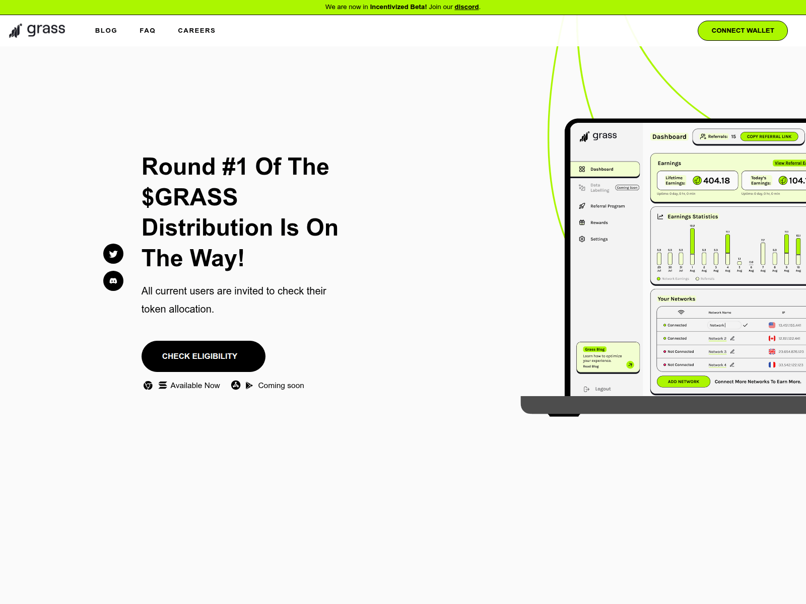 Screenshot of visit-getgrass.pages.dev