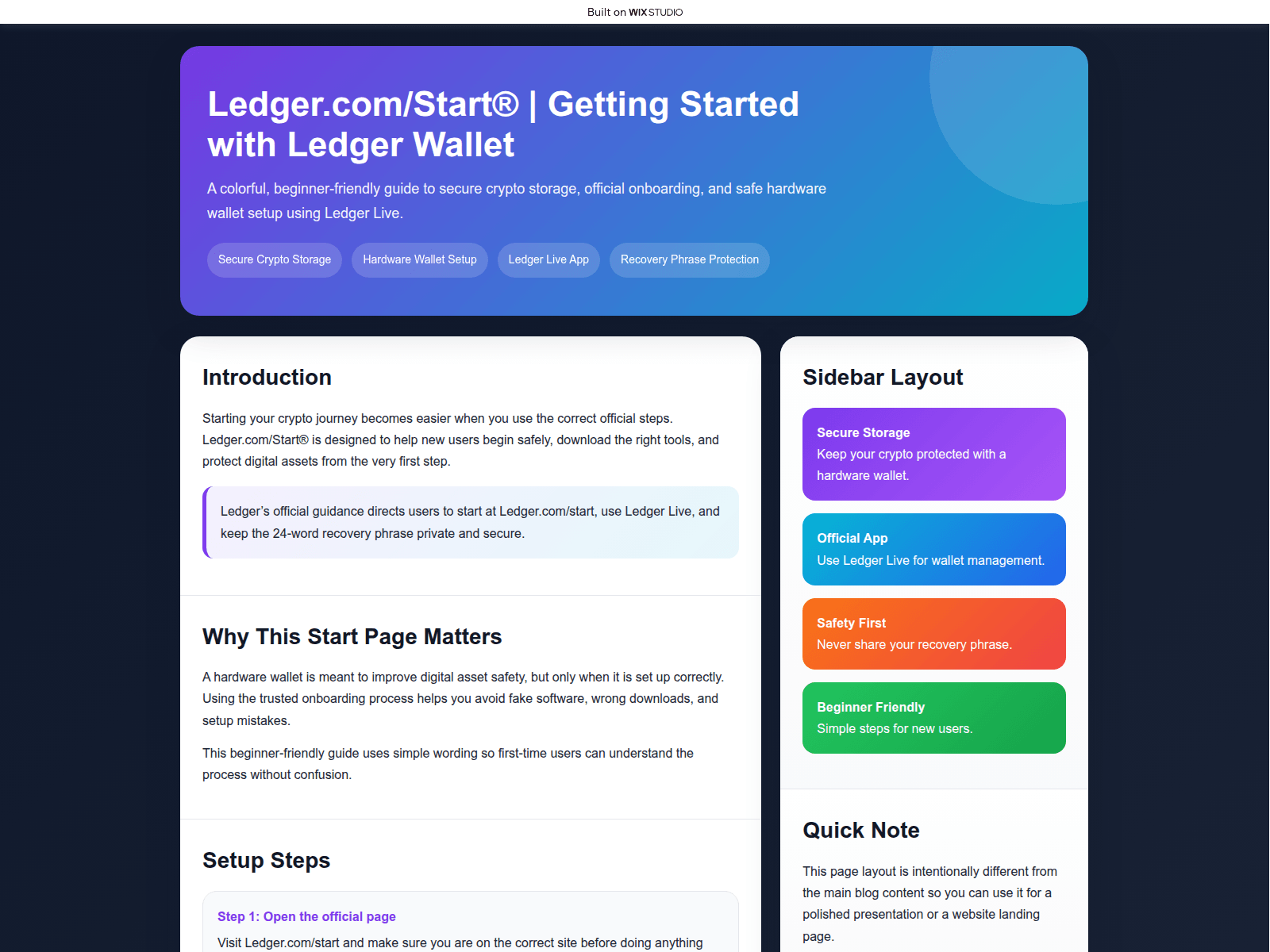 Screenshot of ladgrcom.wixstudio.com