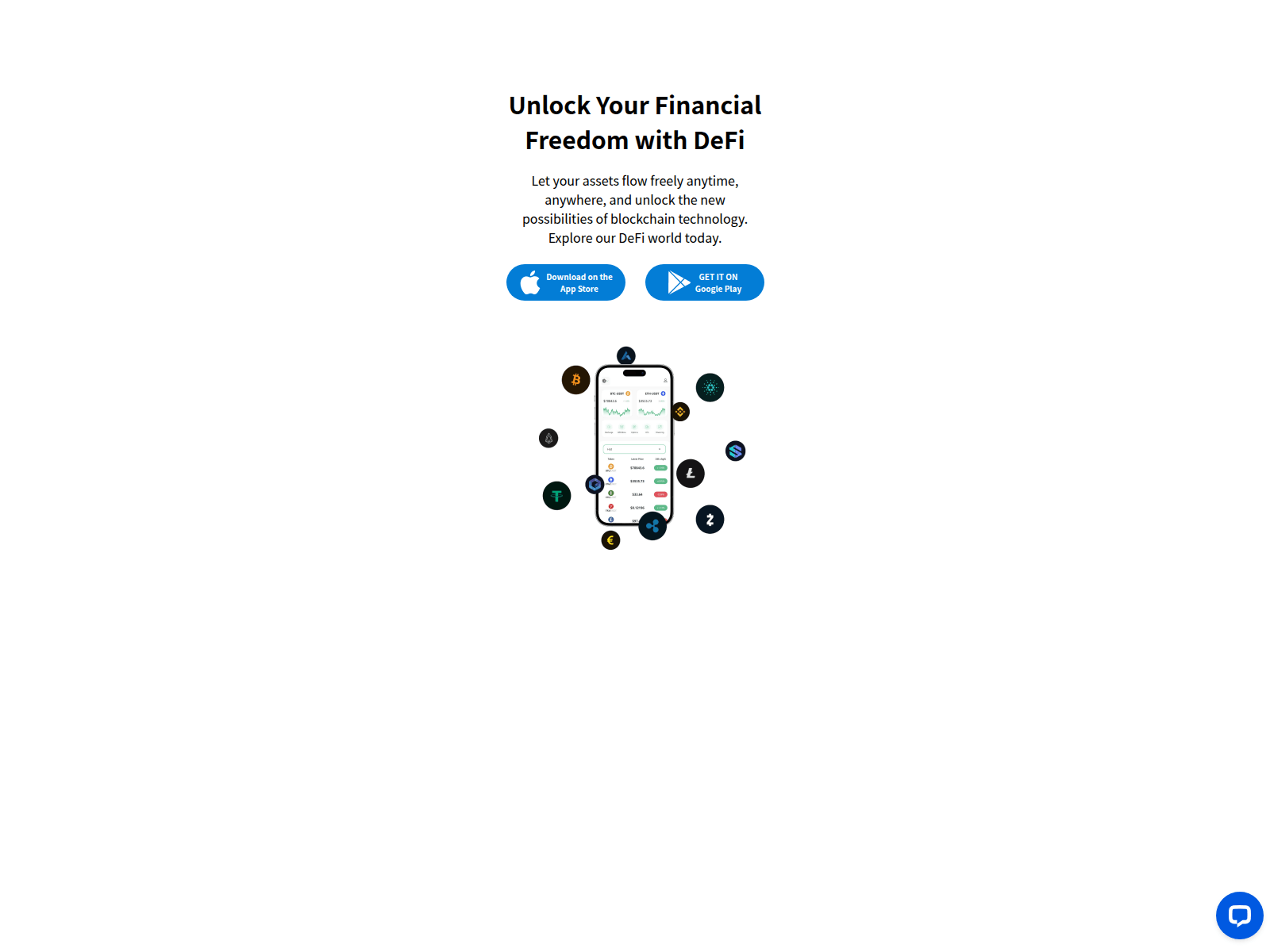 Screenshot of defivmarket.com