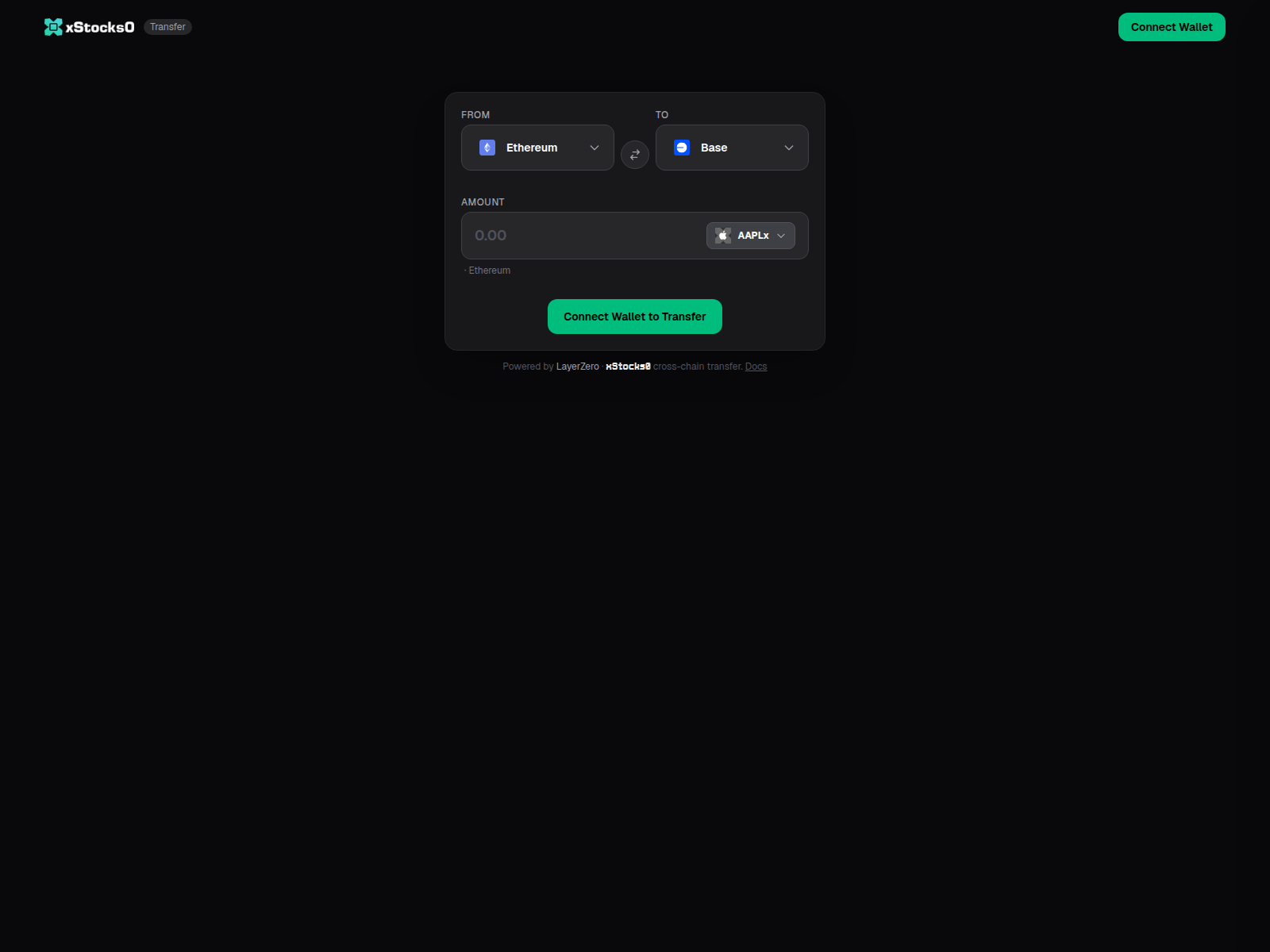 Screenshot of xstocks0.xyz
