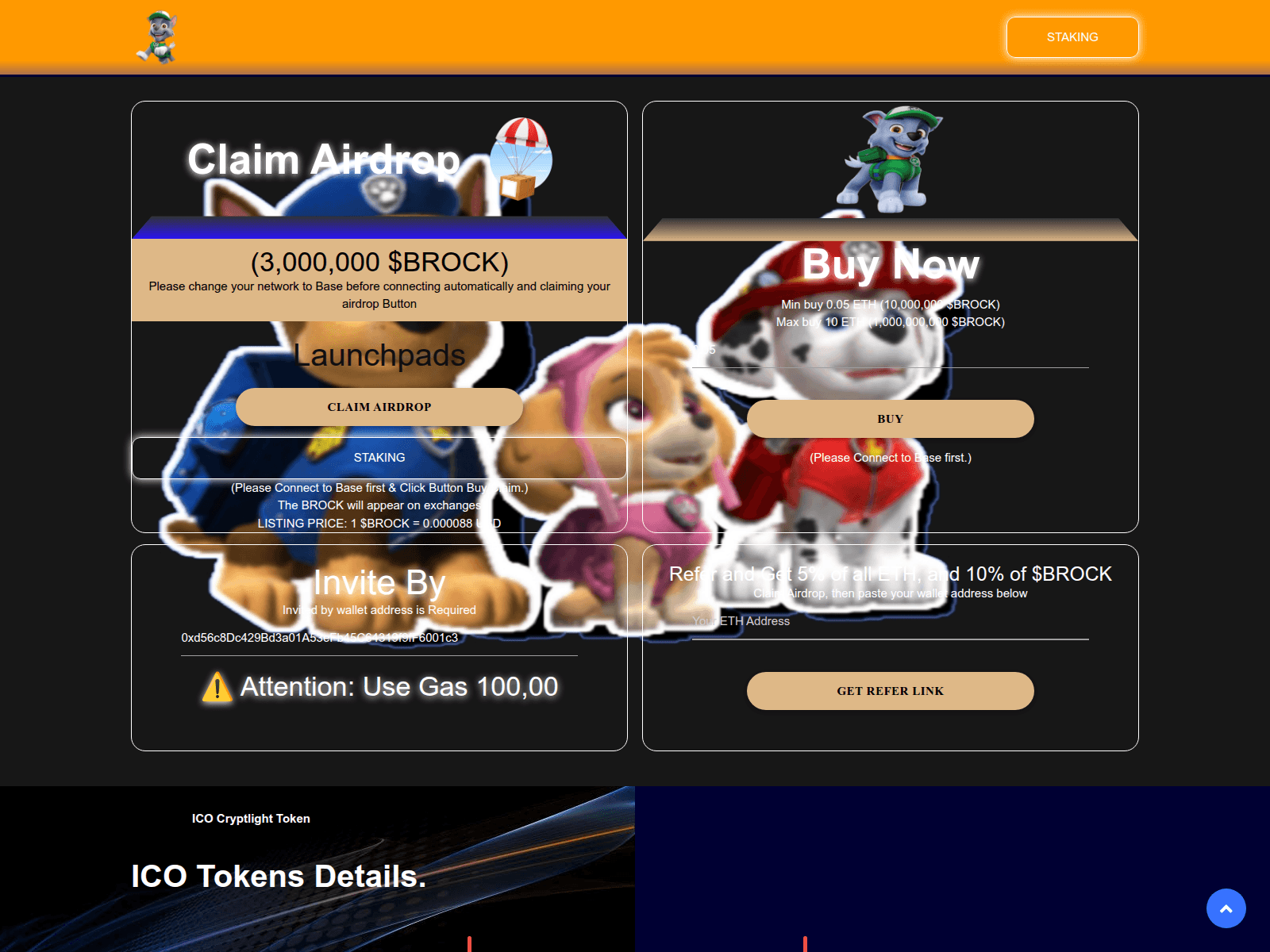 Screenshot of baserocky.com