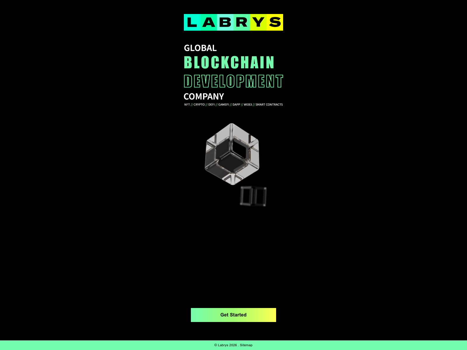 Screenshot of labrys-pro.io
