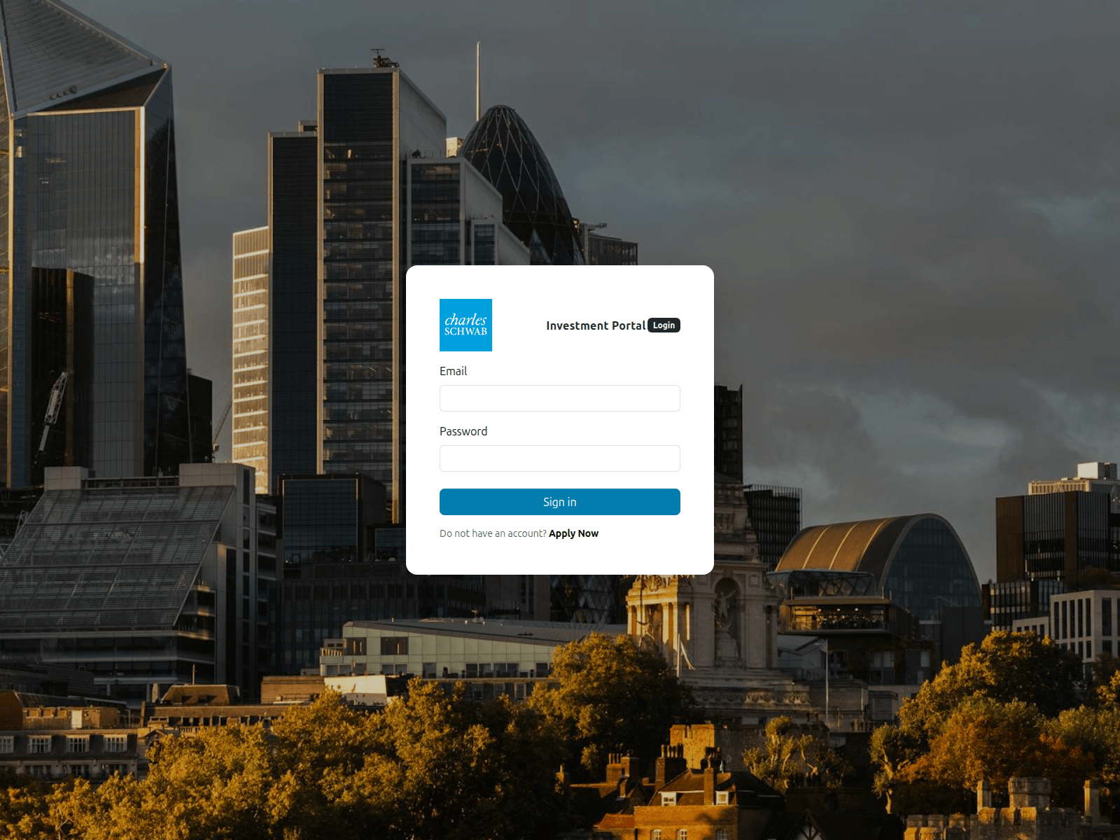 Screenshot of investment.cs-clientlogin.com