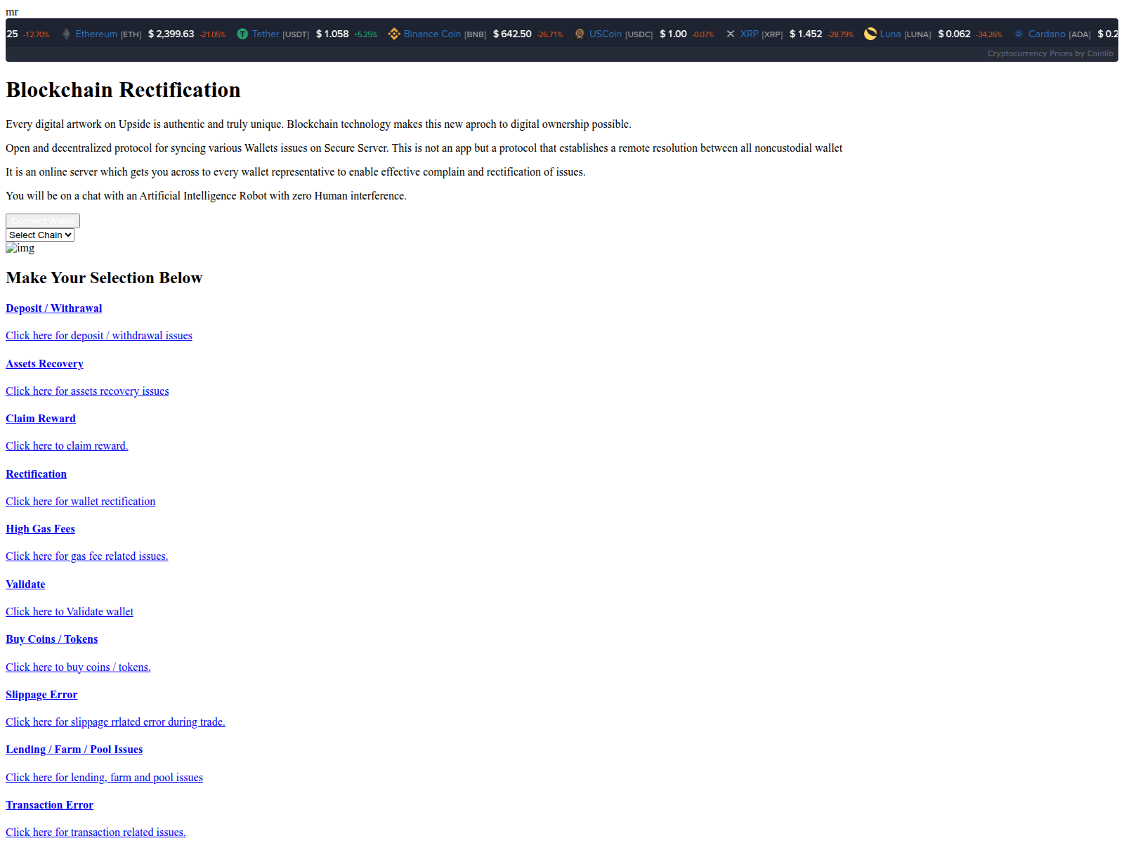 Screenshot of dexham.pages.dev