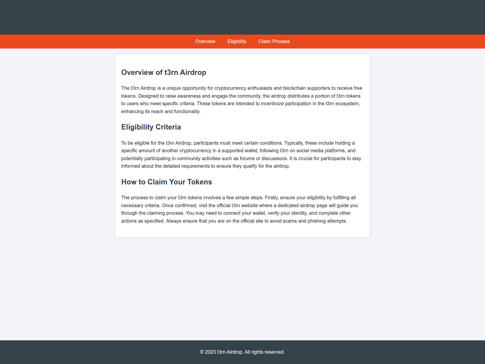 Screenshot of airdropt3rn.live