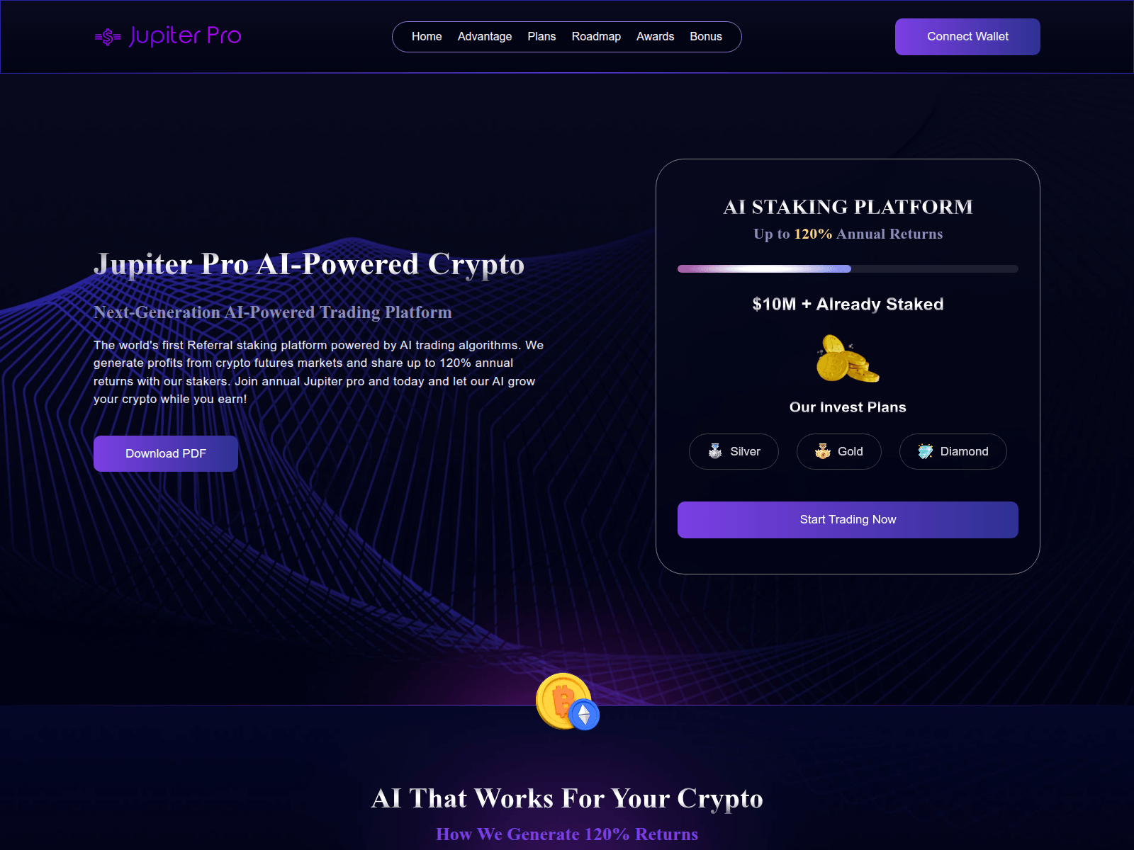 Screenshot of jupiterpro.info