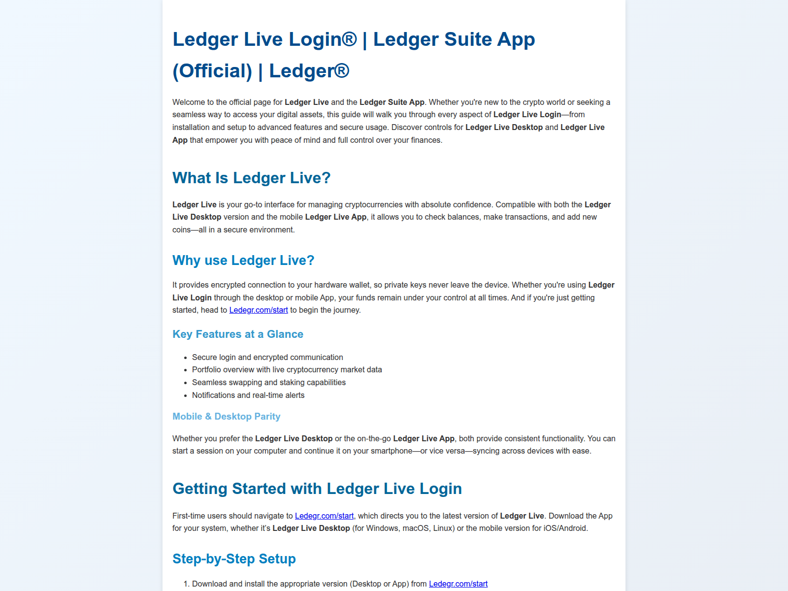 Screenshot of live-us-ledgre-eng.pages.dev