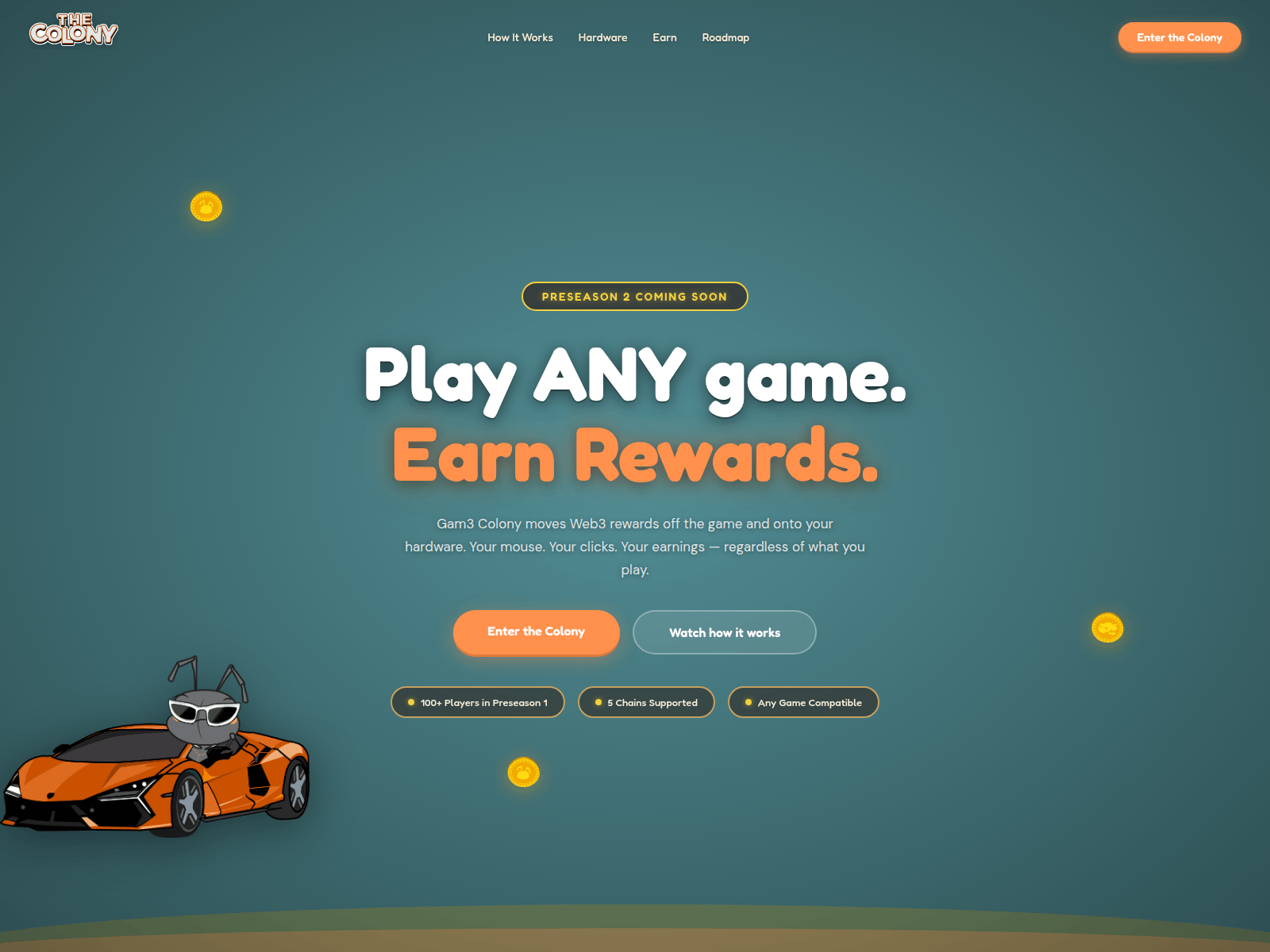 Screenshot of www.thecolony.world