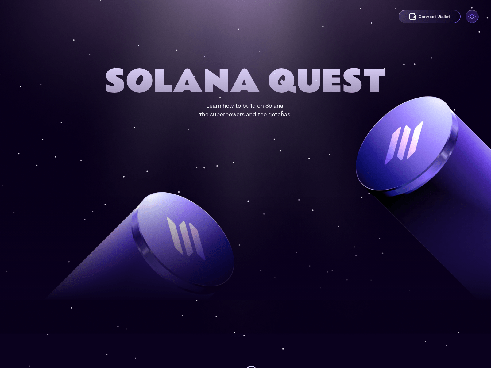 Screenshot of solanaquest.fun