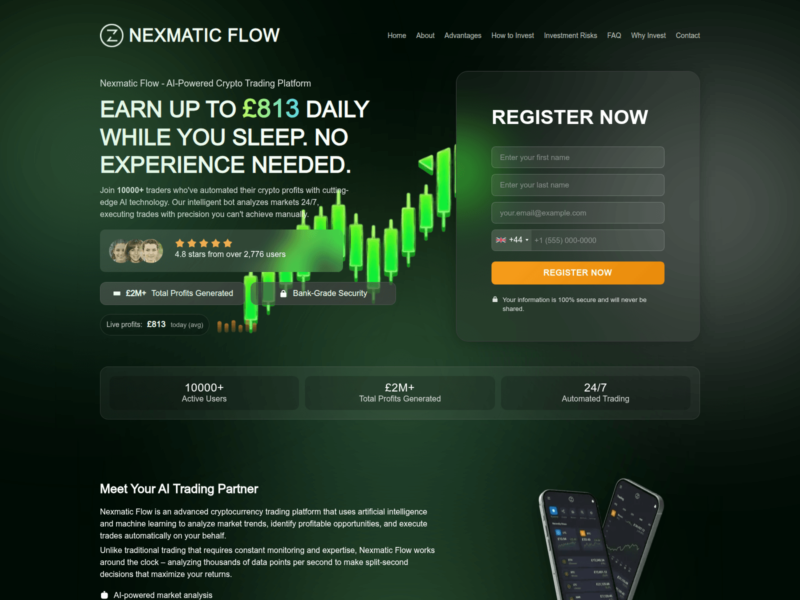 Screenshot of nexmaticflow.org