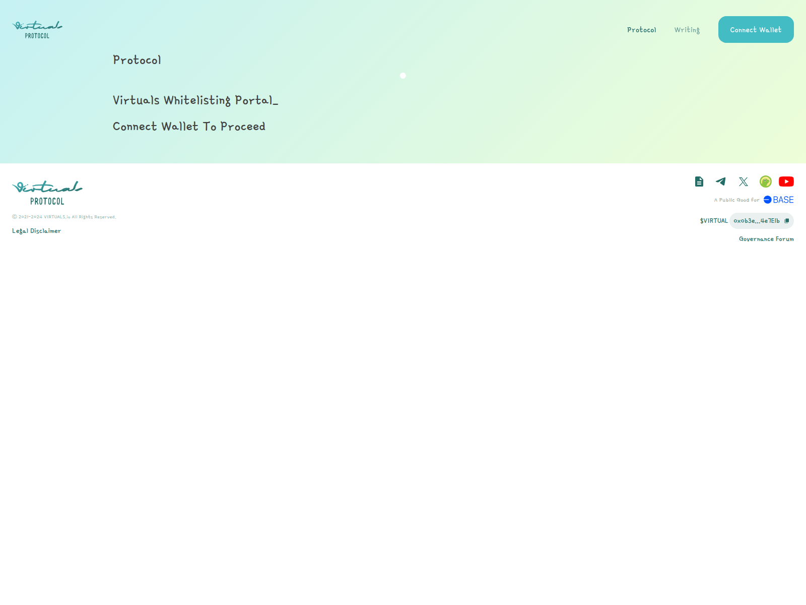 Screenshot of whitelist-virtuals.pages.dev