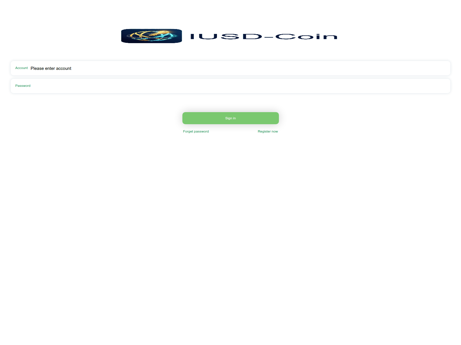 Screenshot of iusdcoin.ink