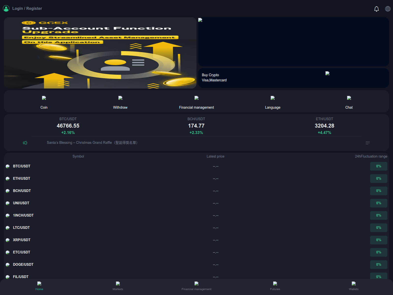 Screenshot of gcexx.com