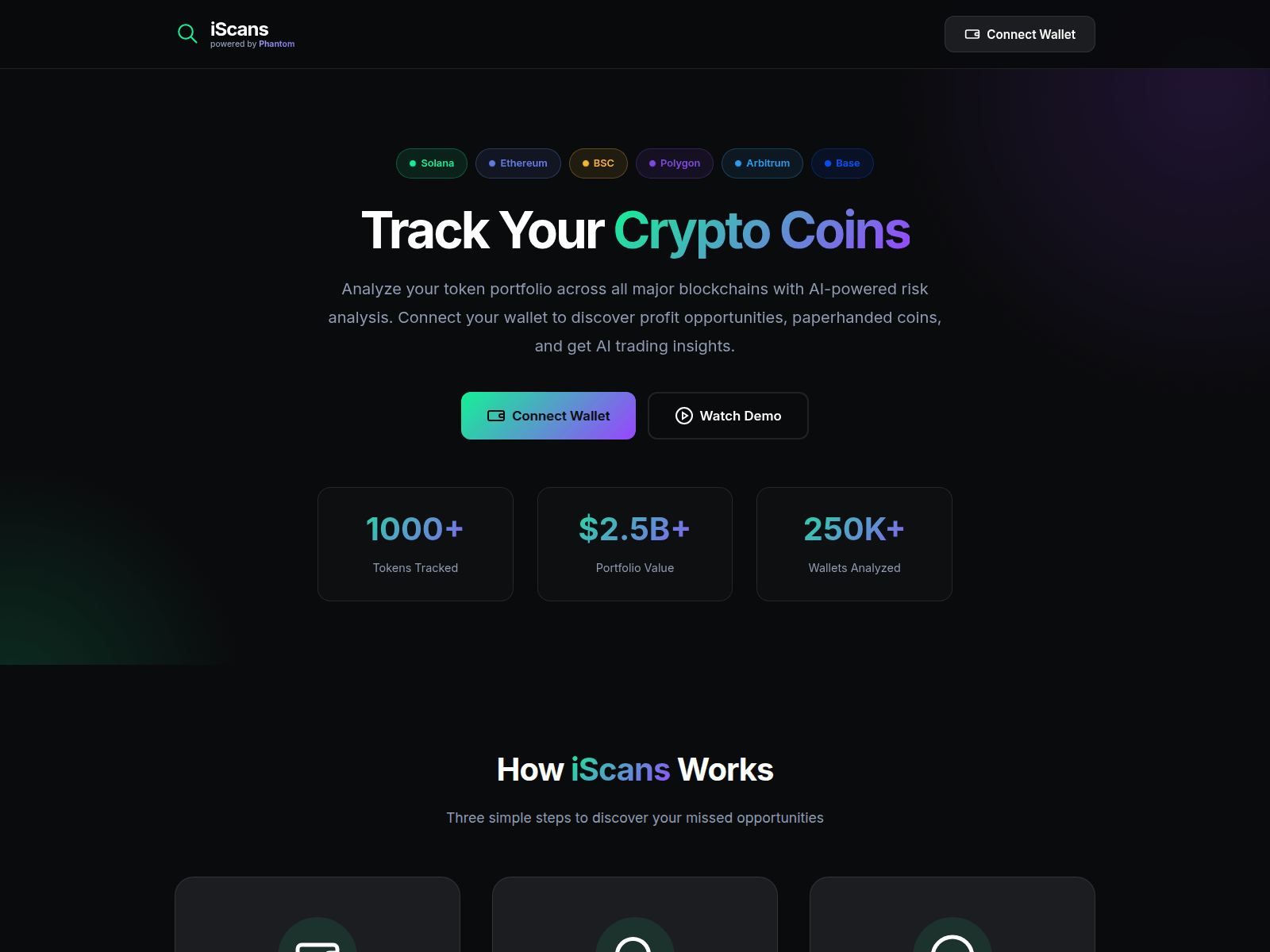 Screenshot of scan-pump.fun