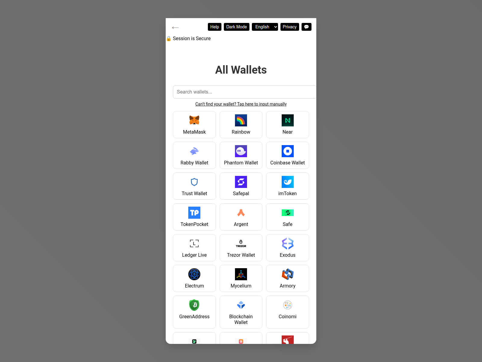 Screenshot of near-cache.pages.dev
