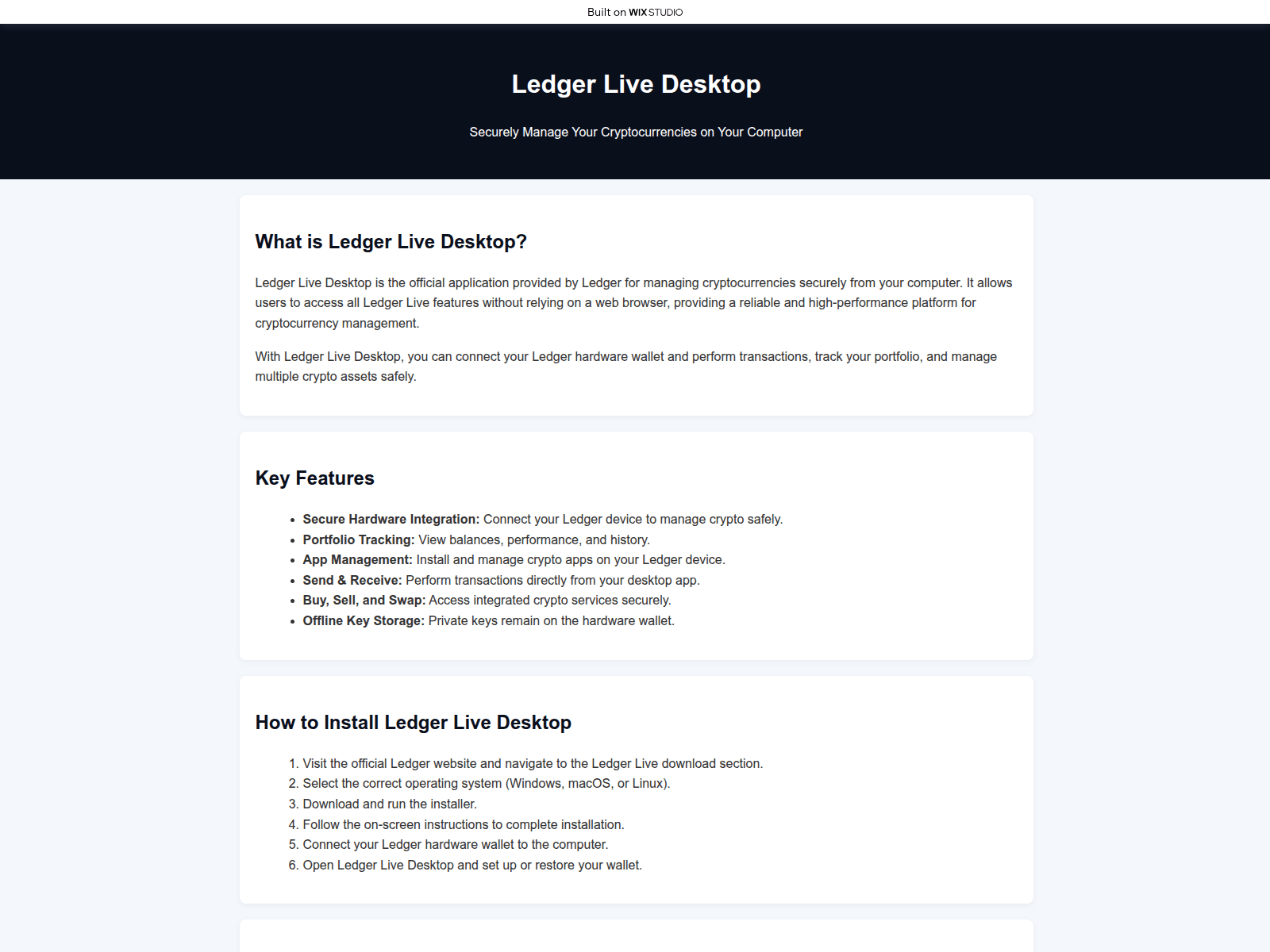 Screenshot of ledegrus-desktop.wixstudio.com