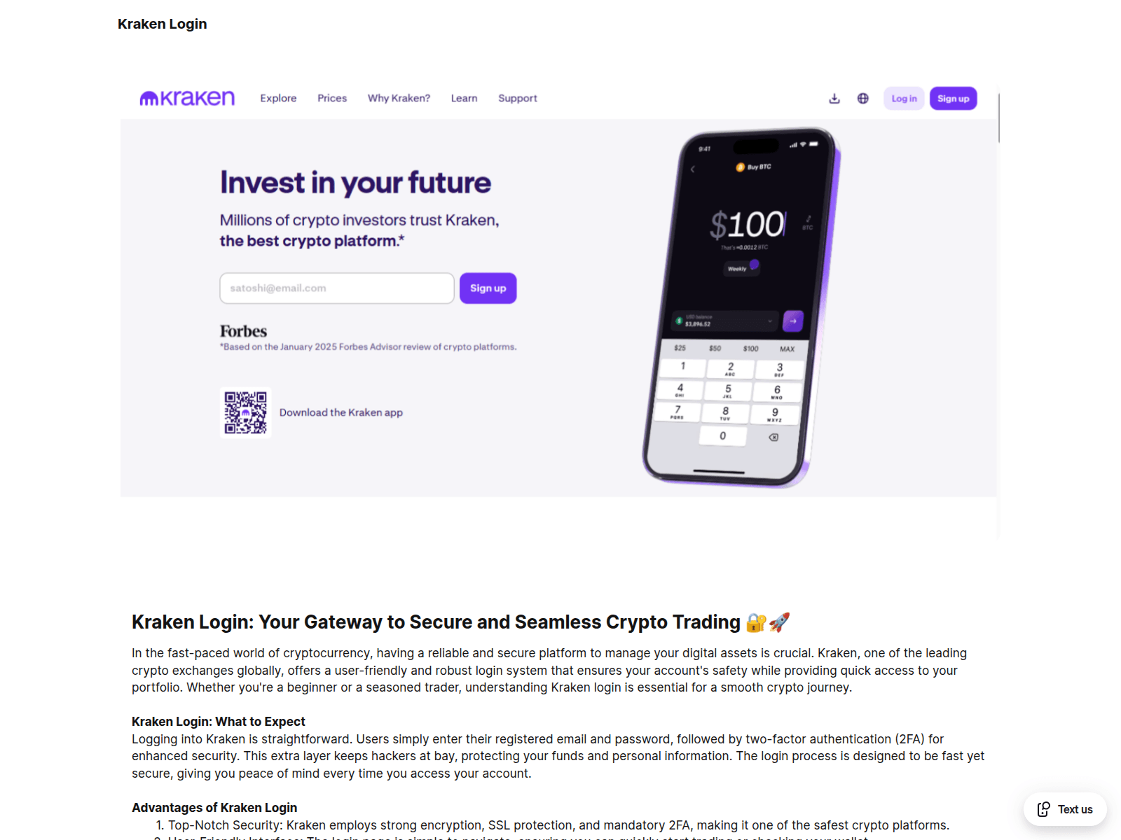 Screenshot of home-kraken-us-auth.square.site