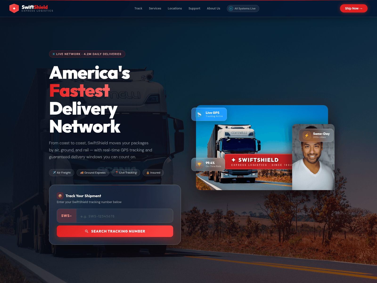 Screenshot of swiftshieldexz.biz