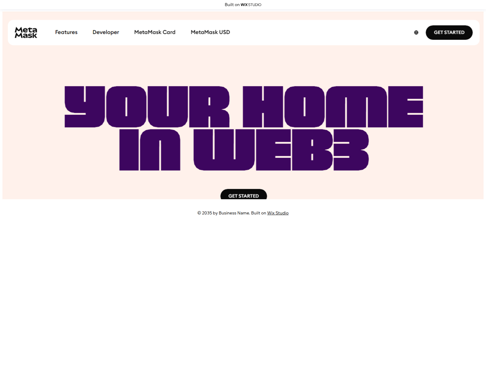 Screenshot of logon-maskmta.wixstudio.com