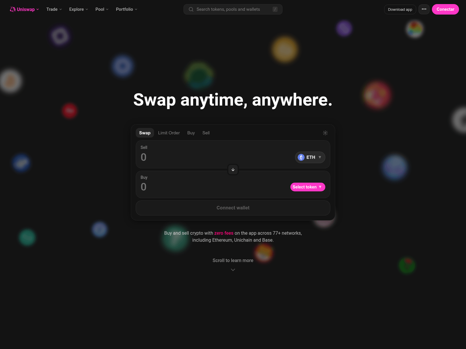 Screenshot of www.exchangeunisap.org