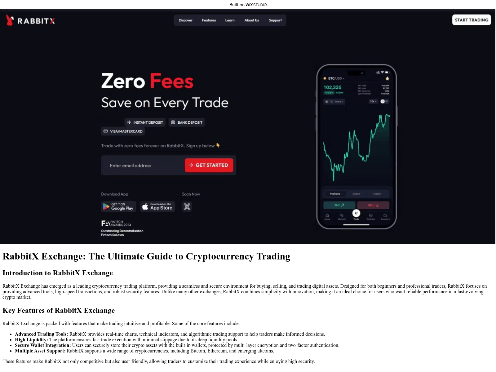 Screenshot of en-us-exchange.wixstudio.com