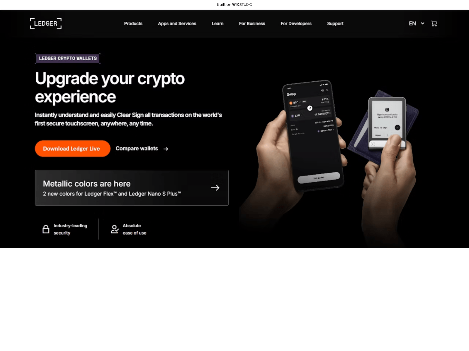 Screenshot of portfolio-desktops.wixstudio.com