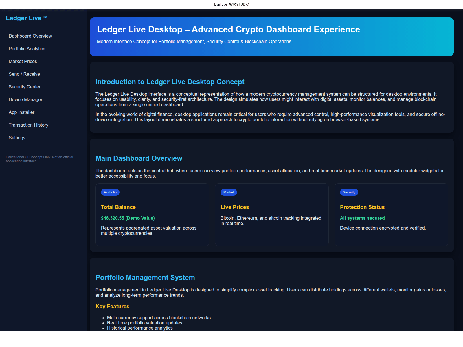 Screenshot of home-page-desktop.wixstudio.com