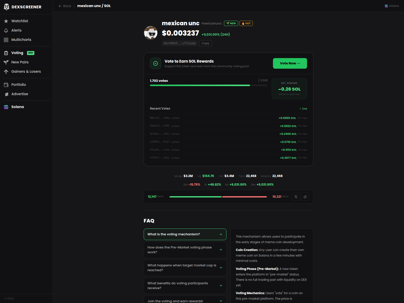 Screenshot of coin-dexscreener.com