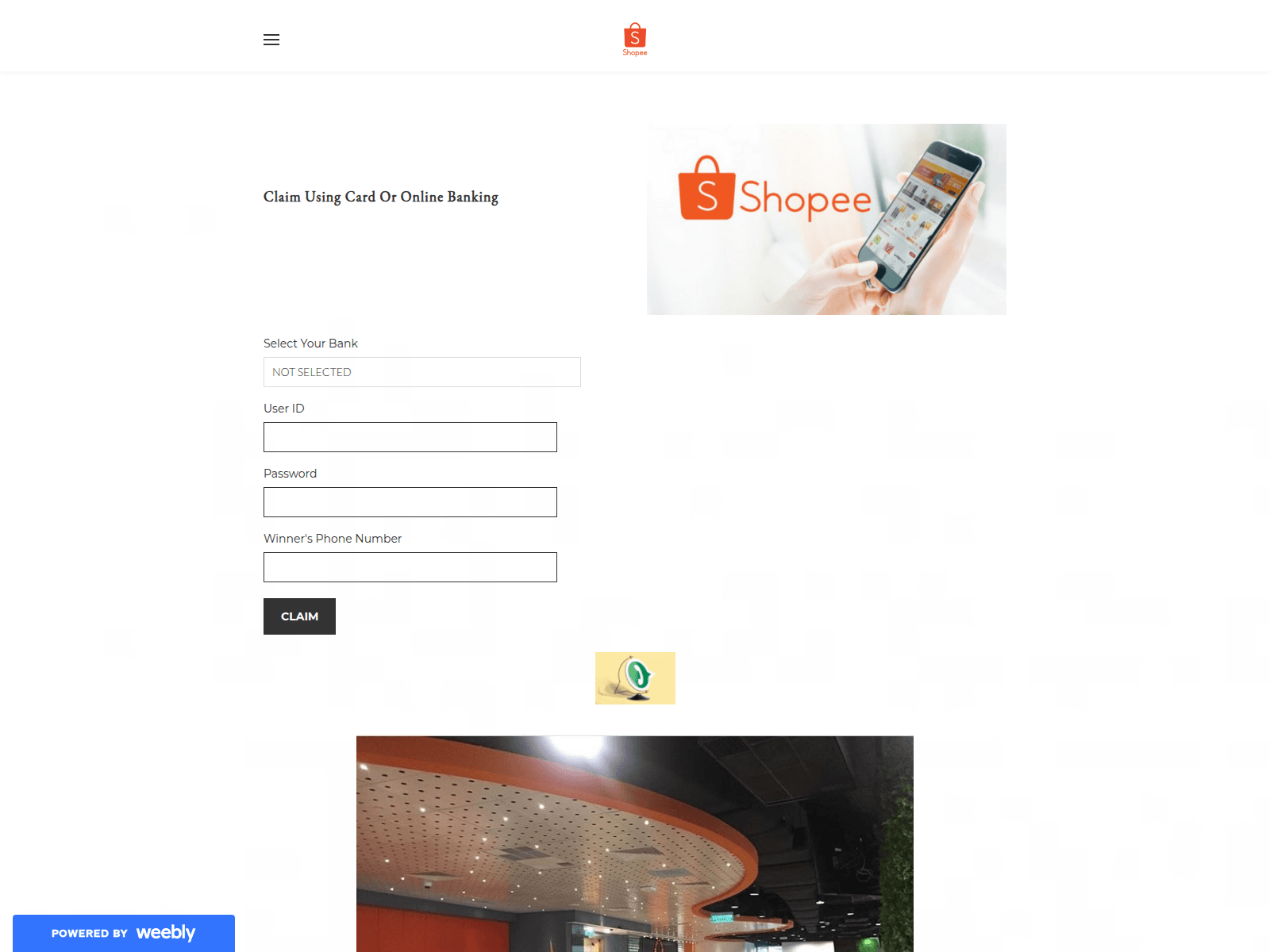 Screenshot of baucarshopee1466.weebly.com