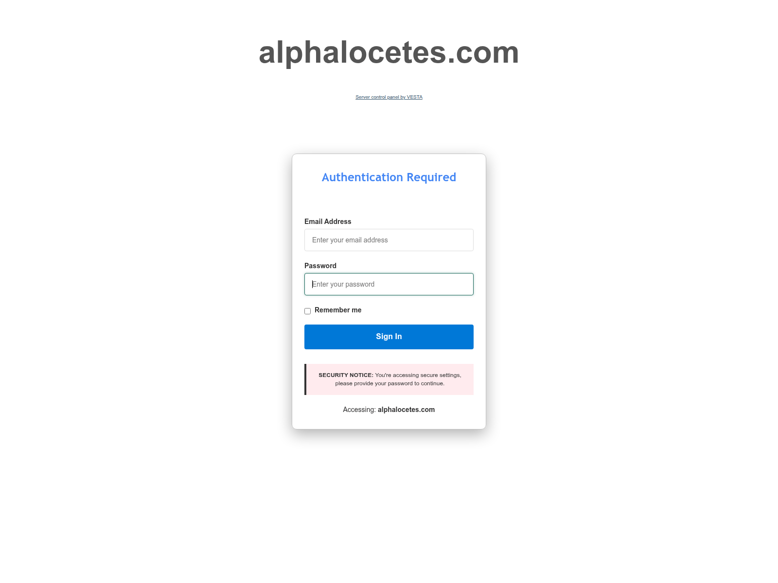 Screenshot of alphalocetes.com