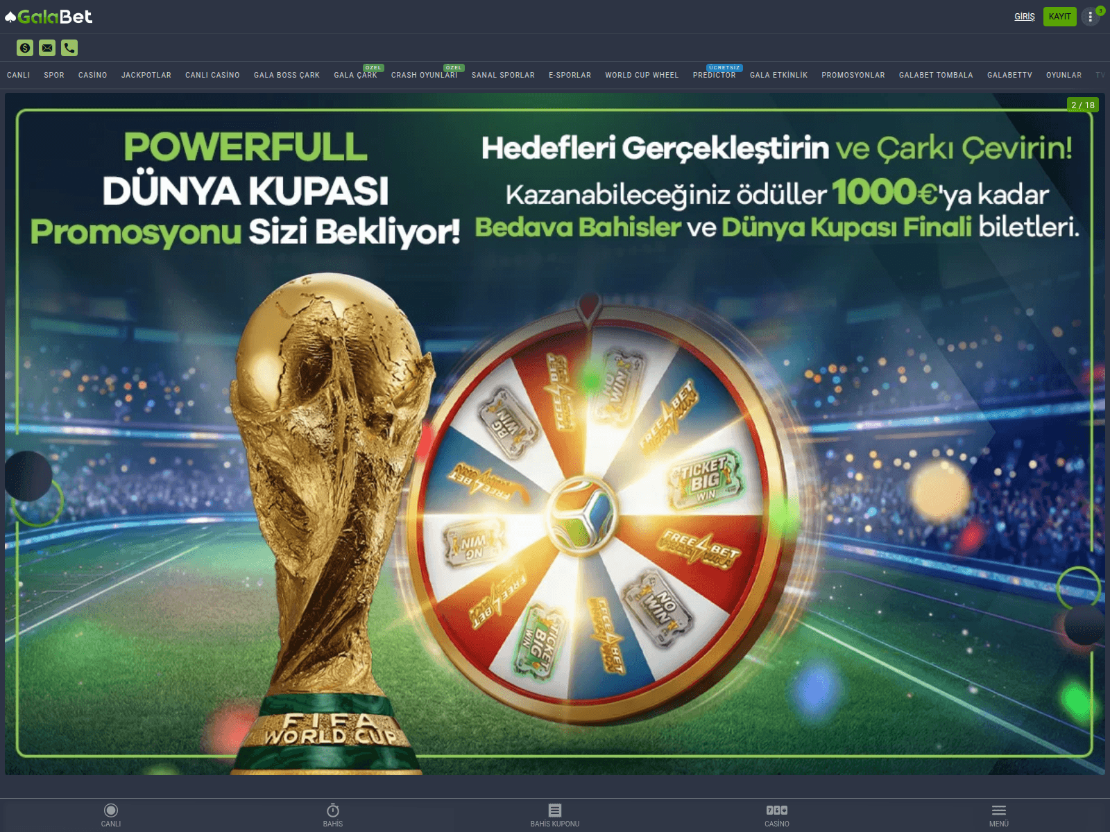 Screenshot of galabett1075.com