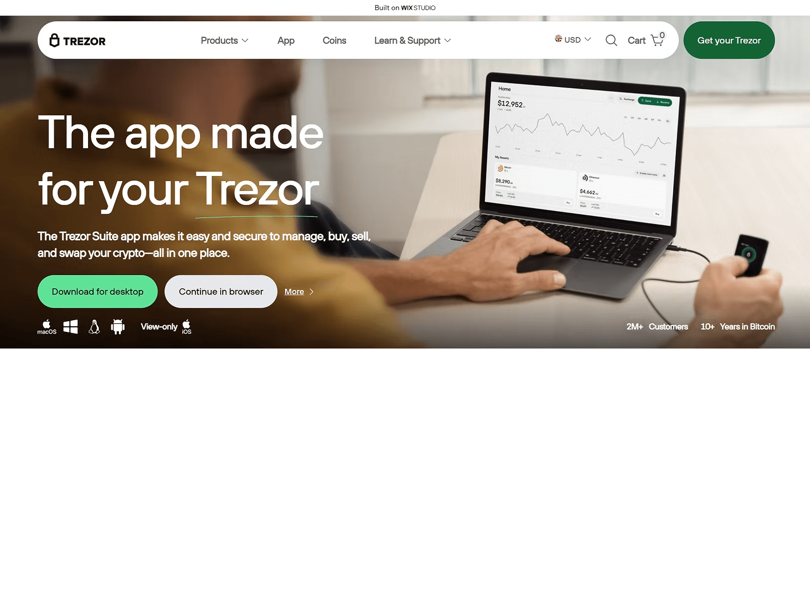 Screenshot of starts-suiteapp.wixstudio.com