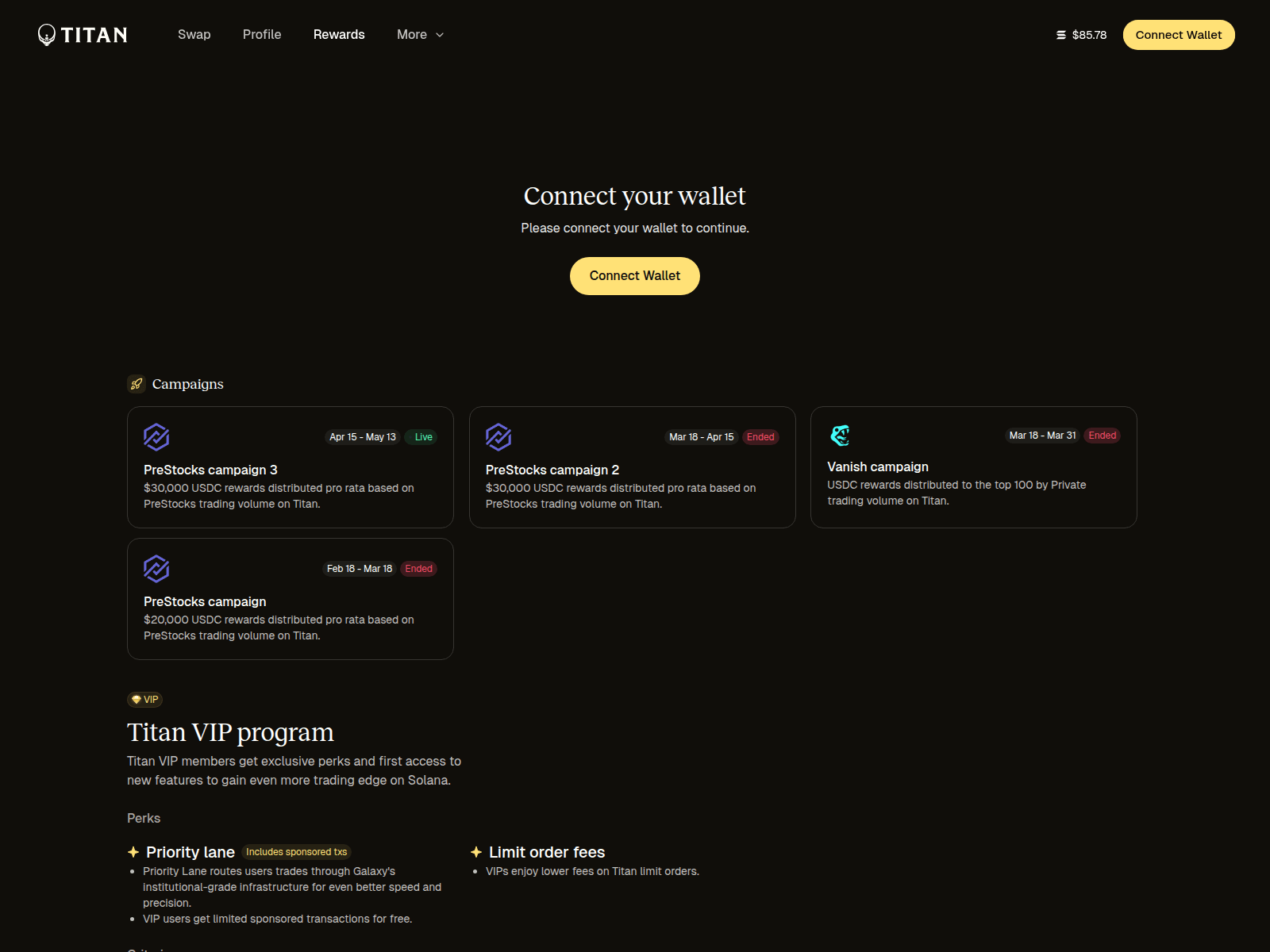 Screenshot of vote-titan.icu