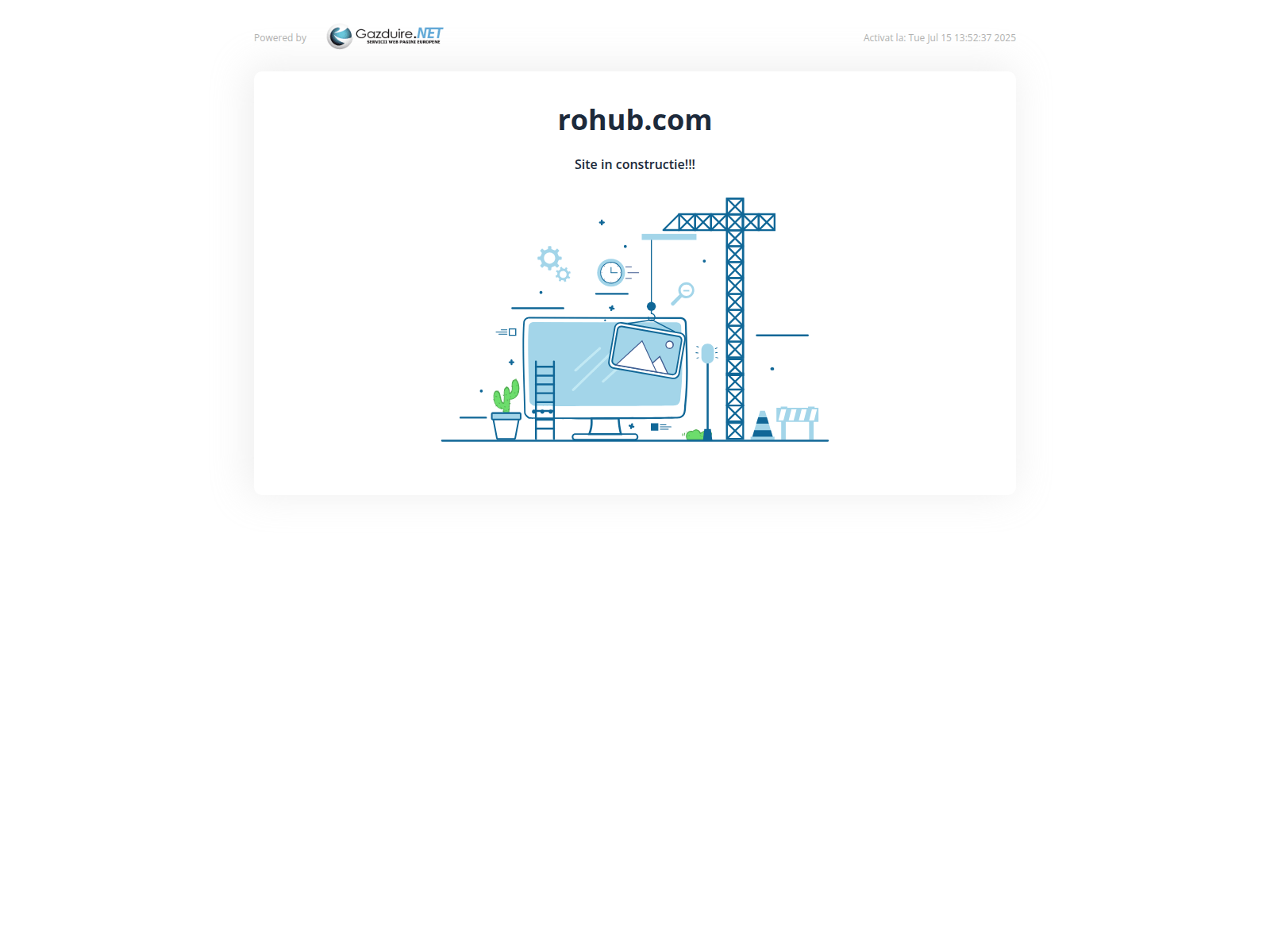 Screenshot of rohub.com