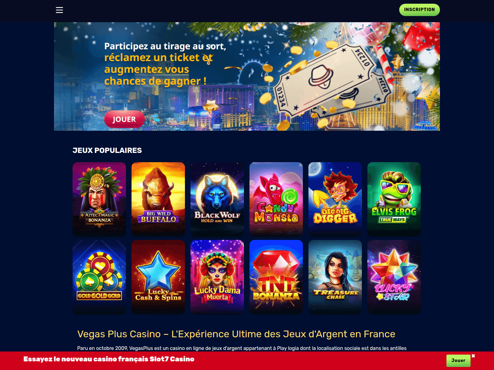 Screenshot of casino-vegas-plus1.com