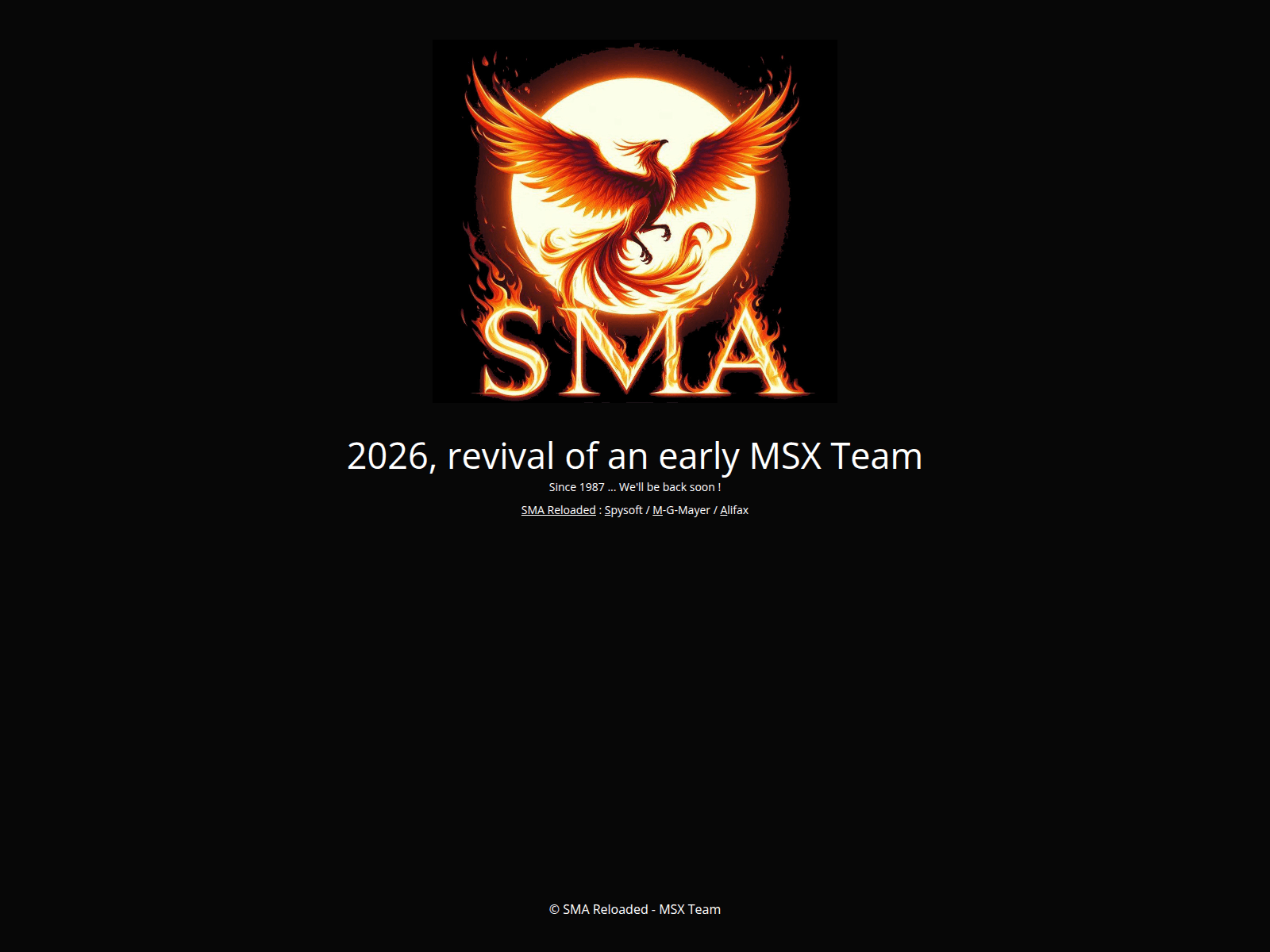 Screenshot of sma-msx.com