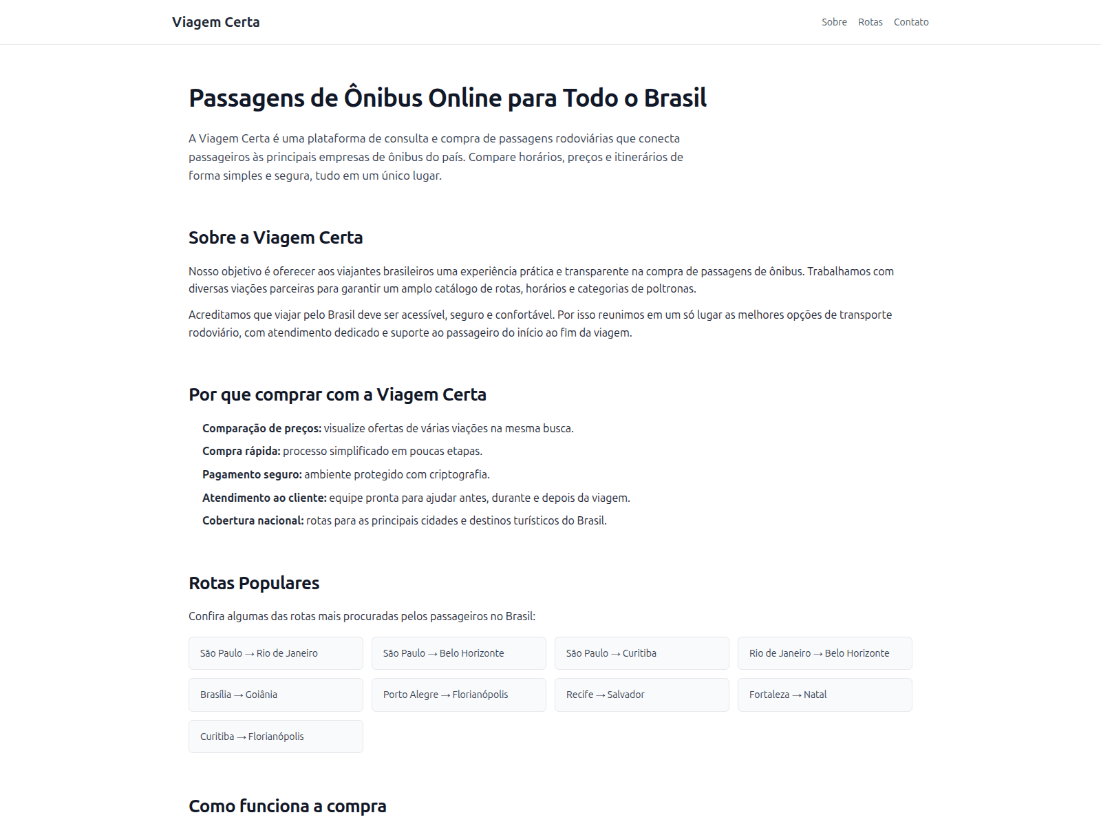 Screenshot of clickpassbus.com