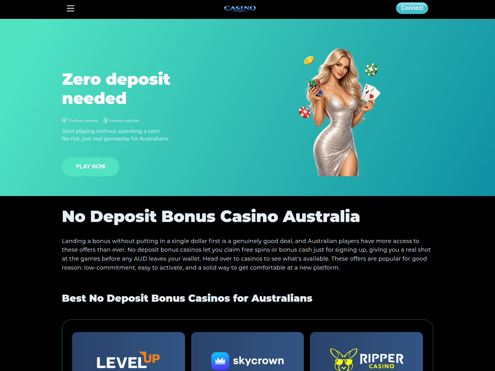 Screenshot of casino-nodeposit-australia.com