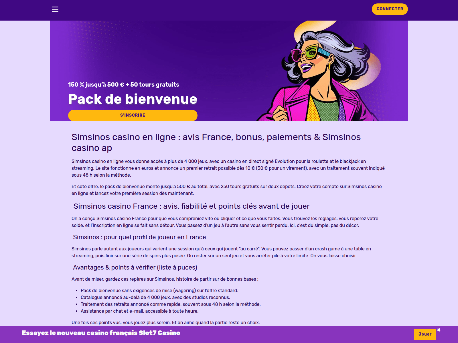 Screenshot of simsinos-casino-fr1.com