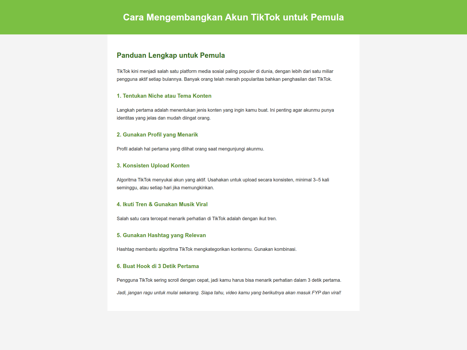 Screenshot of trik-biar-tiktok-fyp.pages.dev