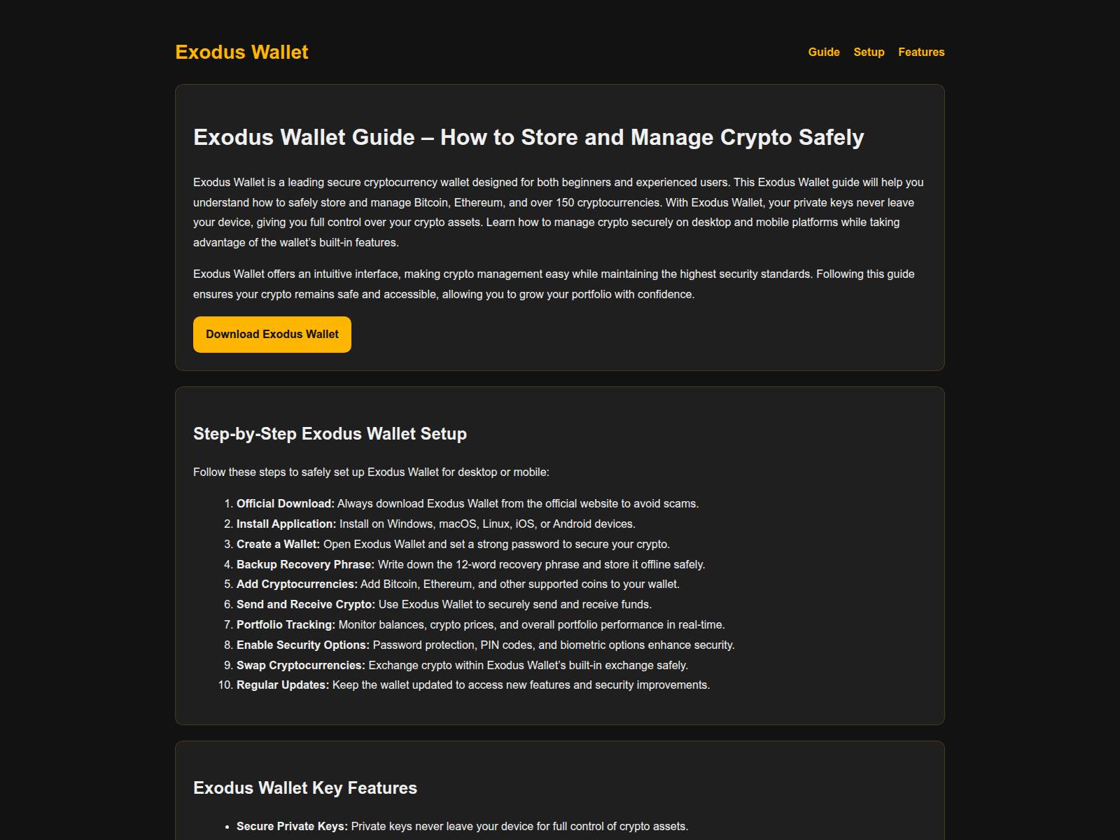 Screenshot of exodas-app-io.pages.dev