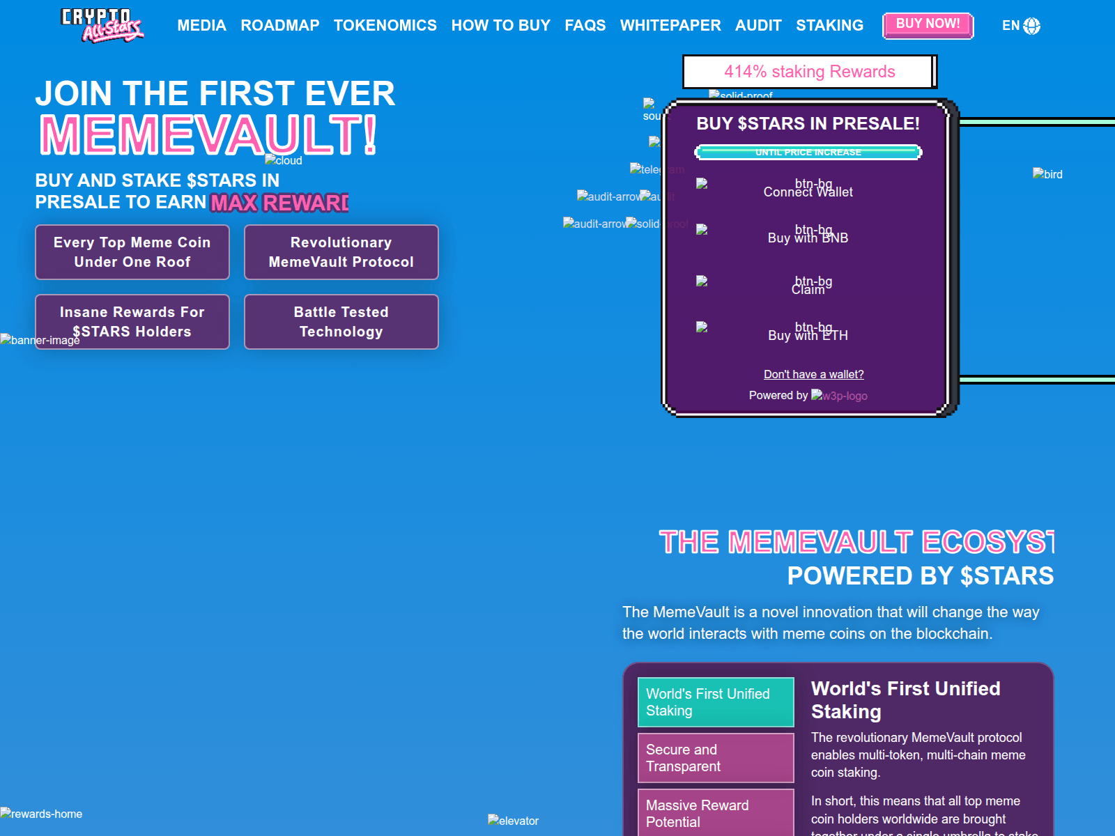 Screenshot of cryptoallstars-sales.pages.dev
