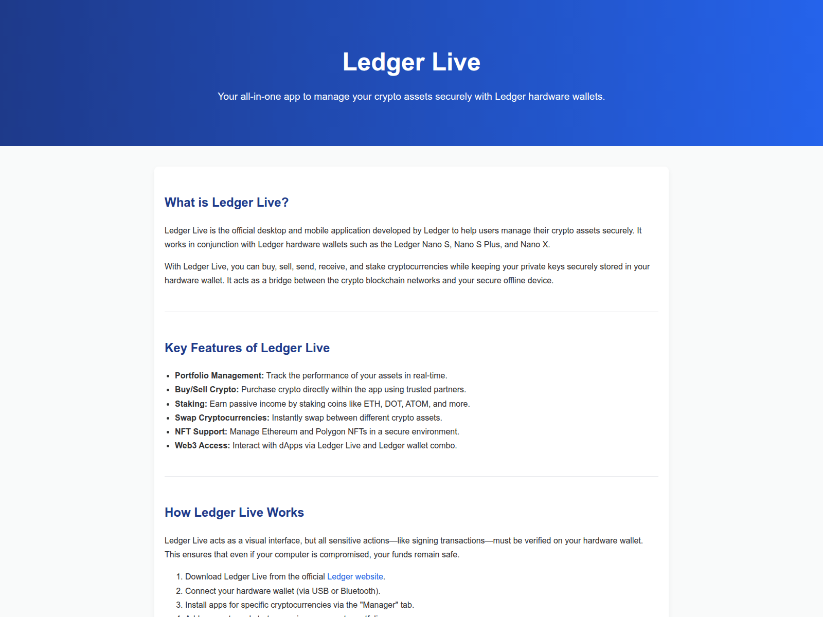 Screenshot of ledgerlive--pick.pages.dev