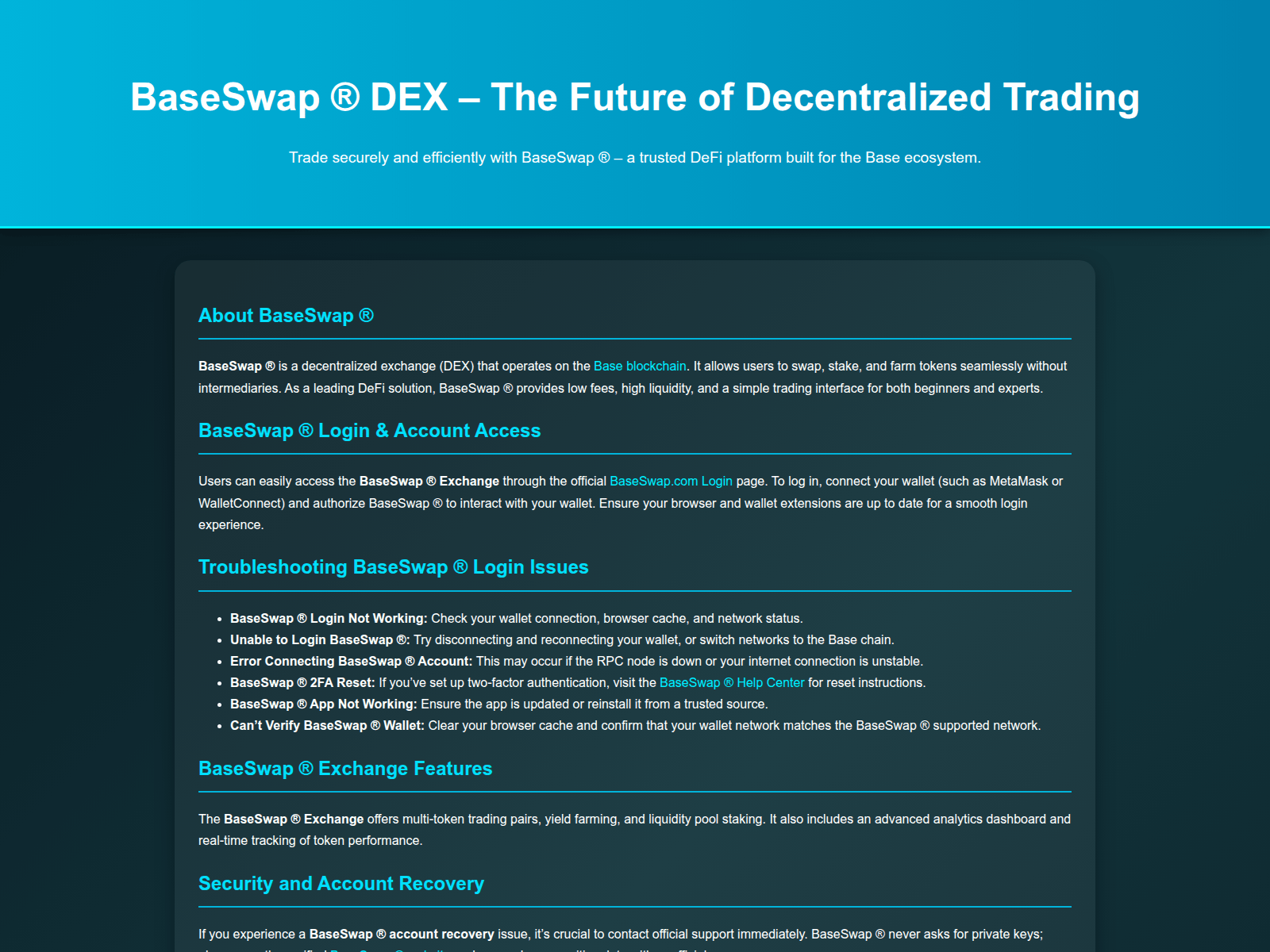 Screenshot of base-swapp-deex.pages.dev