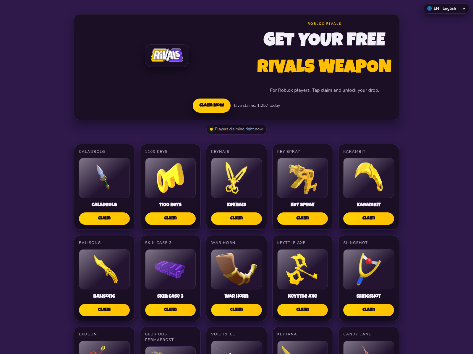 Screenshot of rivalsroblox.pages.dev
