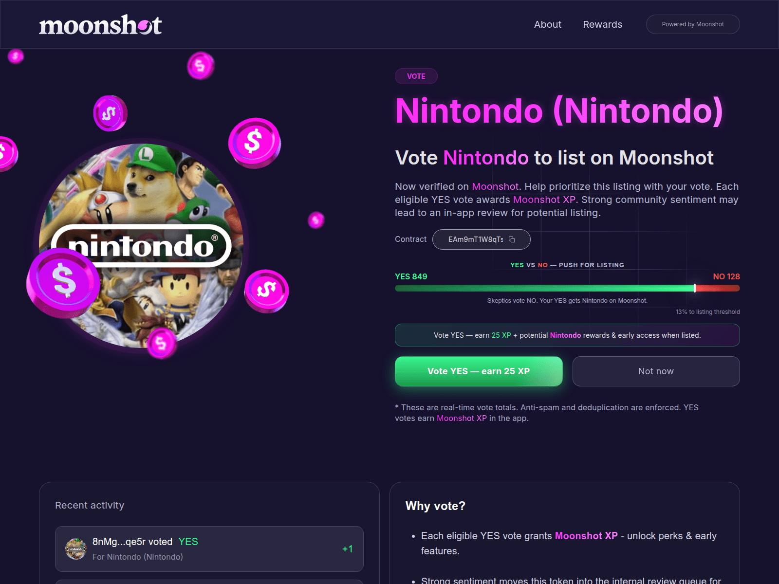 Screenshot of moonshot-addmeme.com