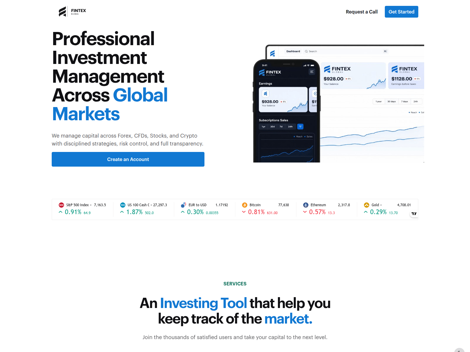 Screenshot of fintexglobal.online