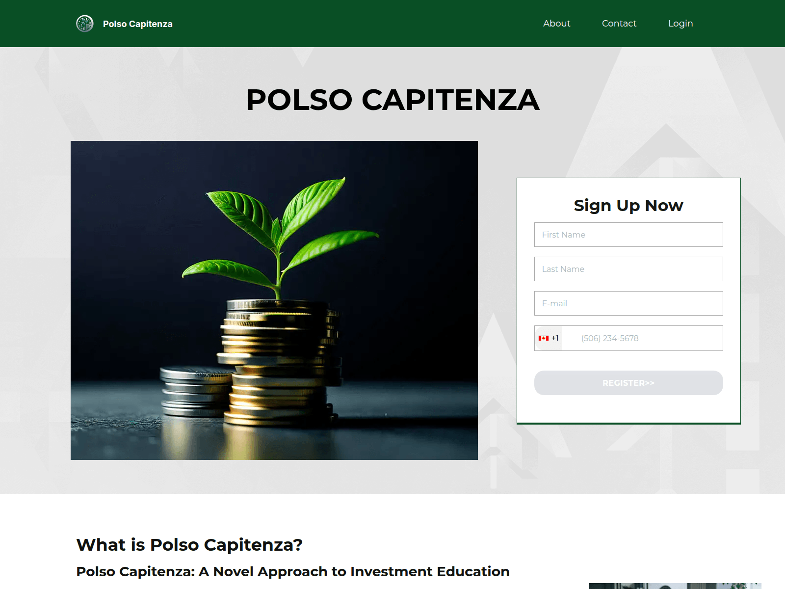 Screenshot of polso-capitenza.sbs