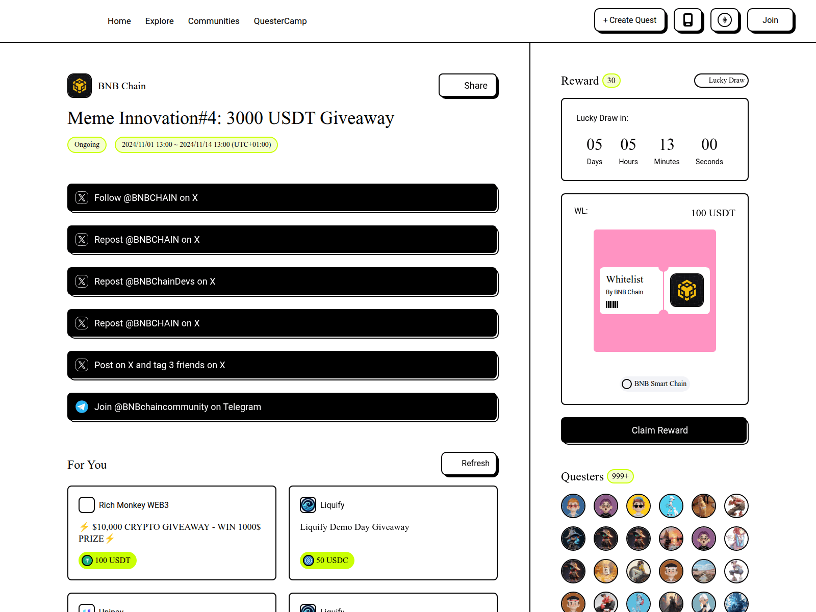 Screenshot of questn-d2z.pages.dev